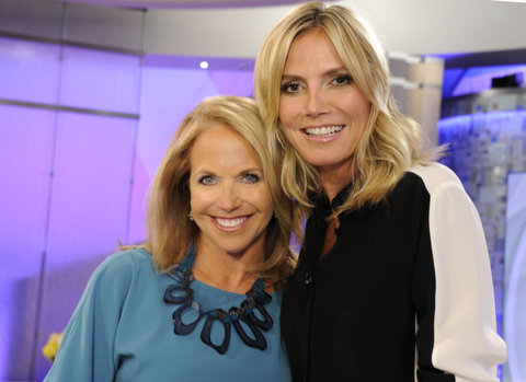 Heidi Klum dropped by Katie Couric's new show, Katie, in NYC.
Source: Twitter user heidiklum
Heidi Klum dropped by Katie Couric's new show, Katie, in NYC.
Source: Twitter user heidiklum