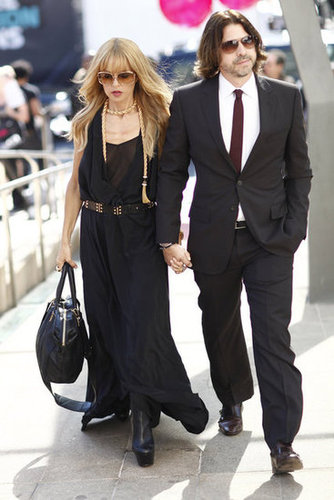 Rachel Zoe and Rodger Berman made an impeccably chic arrival in his and hers black ensembles.
Source: Greg Kessler
Rachel Zoe and Rodger Berman made an impeccably chic arrival in his and hers black ensembles.
Source: Greg Kessler