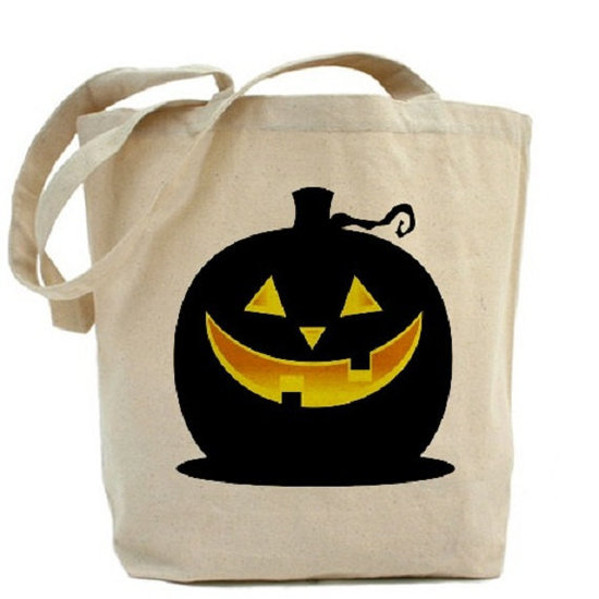 Glowing Pumpkin Treat Bag Glowing Pumpkin Treat Bag
