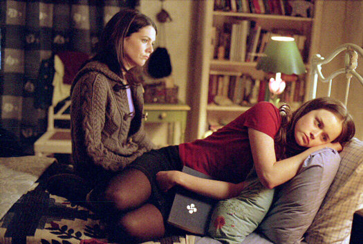 On Therapy
Lorelai: I can't believe you're going to a therapist. You know, they're totally going to ask you about me.
Rory: What?
Lorelai: They always want to ask about your mother. It's OK. Say whatever you want. But make sure you start with "my mother's very hot."
Rory: Yes, that won't seem at all disturbing to the doctor.
On Therapy
Lorelai: I can't believe you're going to a therapist. You know, they're totally going to ask you about me.
Rory: What?
Lorelai: They always want to ask about your mother. It's OK. Say whatever you want. But make sure you start with "my mother's very hot."
Rory: Yes, that won't seem at all disturbing to the doctor.