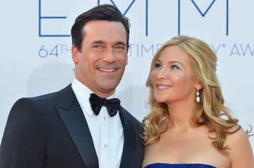 Jon Hamm and Jennifer Westfeldt posed together on the red carpet.
Jon Hamm and Jennifer Westfeldt posed together on the red carpet.