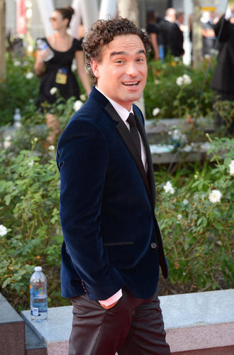 Johnny Galecki looked handsome in a suit.
Johnny Galecki looked handsome in a suit.