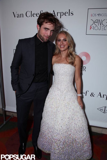 Natalie Portman Debuts Blond Locks at Dinner With Robert Pattinson Natalie Portman Debuts Blond Locks at Dinner With Robert Pattinson