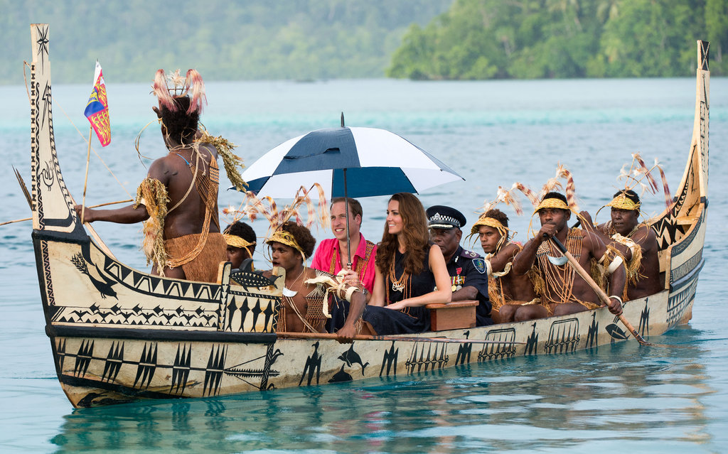 Will and Kate enjoyed a boat ride on day seven of the 2012 tour of the Asia Pacific.
Will and Kate enjoyed a boat ride on day seven of the 2012 tour of the Asia Pacific.