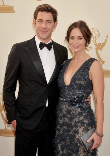 John Krasinski and Emily Blunt made a dashing duo in 2011.
John Krasinski and Emily Blunt made a dashing duo in 2011.