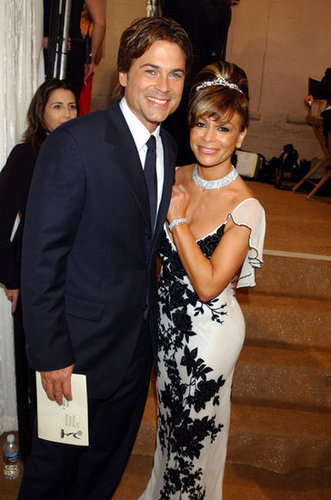 Paula Abdul crossed paths with Rob Lowe in 2003.
Paula Abdul crossed paths with Rob Lowe in 2003.