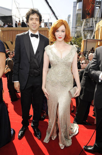 Christina Hendricks was joined by husband Geoffrey Arend in 2011.
Christina Hendricks was joined by husband Geoffrey Arend in 2011.
