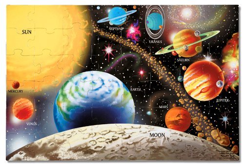Melissa & Doug Solar System Floor Puzzle ($13)