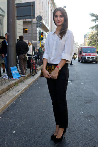 Milan Fashion Week Street Style Milan Fashion Week Street Style