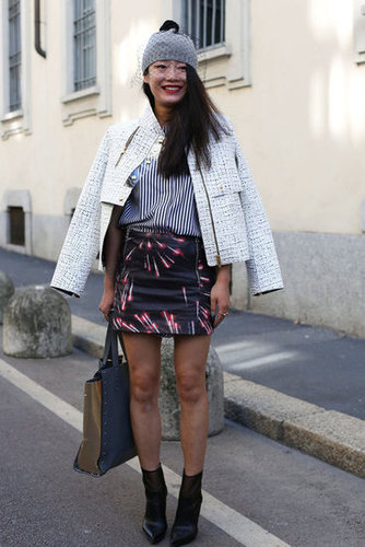 Milan Fashion Week Street Style Milan Fashion Week Street Style