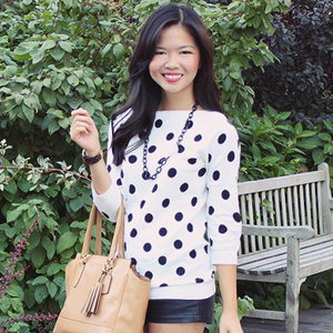 Look of the Day: Polka-Dot Pretty