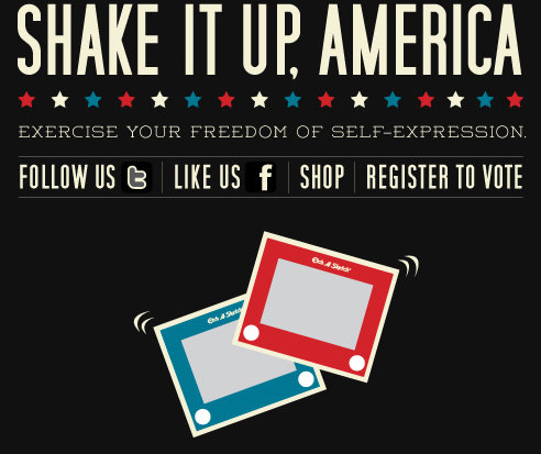 Etch A Sketch Shake It Up America