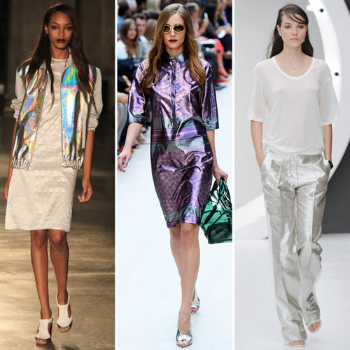 How To Wear Iridescent Trend London Fashion Week Spring 2013