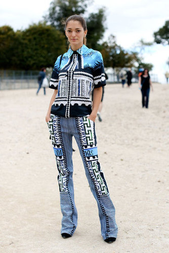 Paris Fashion Week Street Style Spring 2013 Paris Fashion Week Street Style Spring 2013