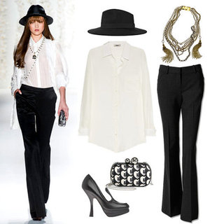 Rachel Zoe Spring 2013 Runway Look