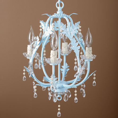 Mini Chandeliers For a Girl's Room