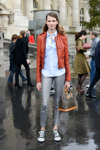 Paris Fashion Week Street Style Spring 2013 Paris Fashion Week Street Style Spring 2013