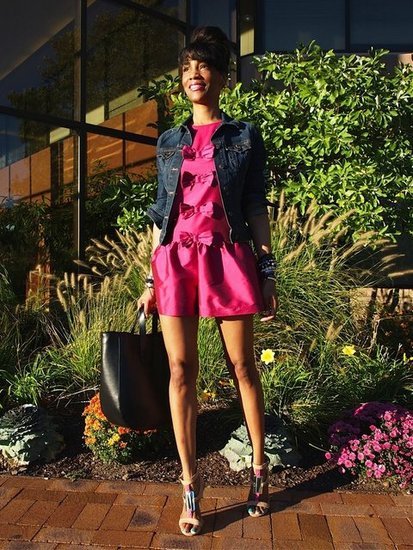 Congrats, Closet Fix! We love how you dressed down your look with denim.
Congrats, Closet Fix! We love how you dressed down your look with denim.