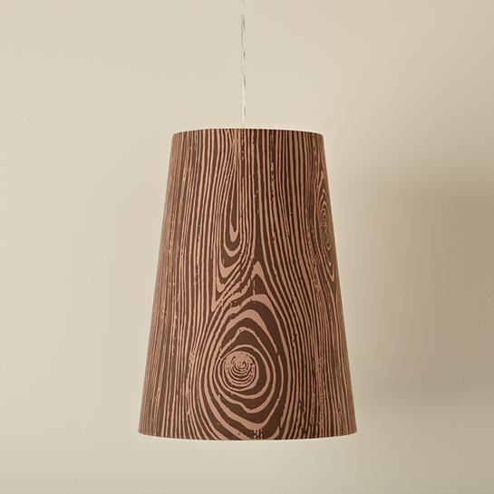 Hangin' Around Woodgrain Pendant Lighting