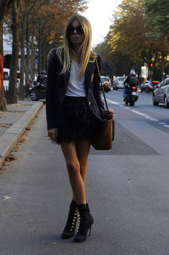 Paris Fashion Week Street Style Spring 2013 Paris Fashion Week Street Style Spring 2013