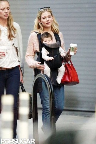 Sienna Miller and Adorable Baby Marlowe Explore NYC! Sienna Miller and Adorable Baby Marlowe Explore NYC!