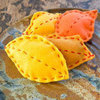 Felt Sewn Fall Leaves Craft For Kids