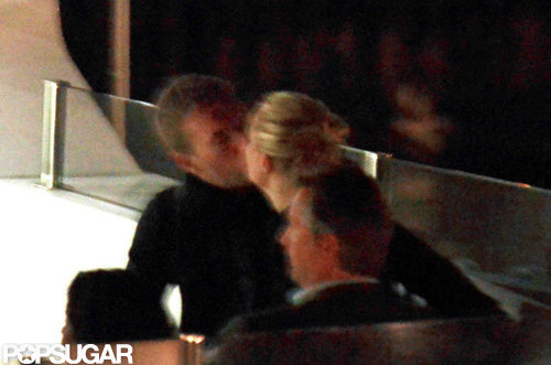 Gwyneth Kisses Chris During Her Birthday Trip With Apple and Moses Gwyneth Kisses Chris During Her Birthday Trip With Apple and Moses