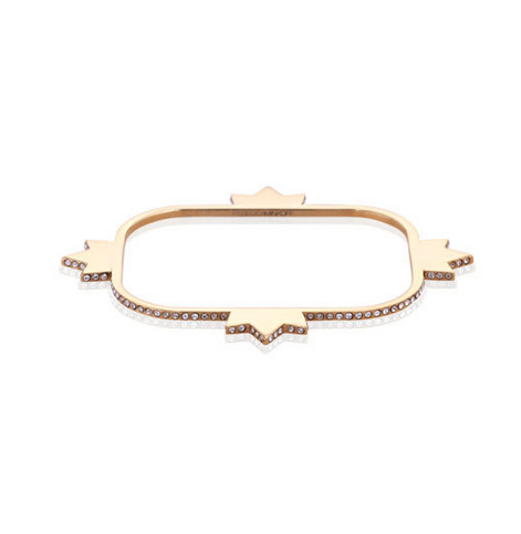 This Rebecca Minkoff Pave Bangle ($128, available online this Wednesday) is from the designer's debut jewelry collection. The crown detail and pave diamonds will make a fun and unique addition to my stacked bracelets.
— Chi Diem Chau, associate editor
This Rebecca Minkoff Pave Bangle ($128, available online this Wednesday) is from the designer's debut jewelry collection. The crown detail and pave diamonds will make a fun and unique addition to my stacked bracelets.
— Chi Diem Chau, associate editor