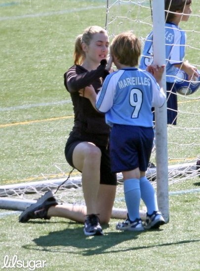 Kate Winslet and her ex-husband Sam Mendes put their differences aside when cheering on their son, Jo, at his soccer game in NYC.
Kate Winslet and her ex-husband Sam Mendes put their differences aside when cheering on their son, Jo, at his soccer game in NYC.