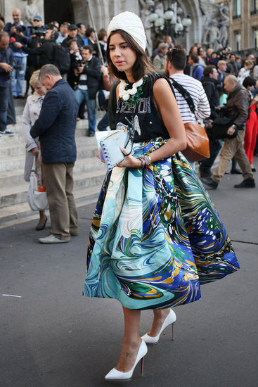 Paris Fashion Week Street Style Spring 2013
