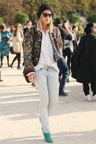 Paris Fashion Week Street Style Spring 2013 Paris Fashion Week Street Style Spring 2013