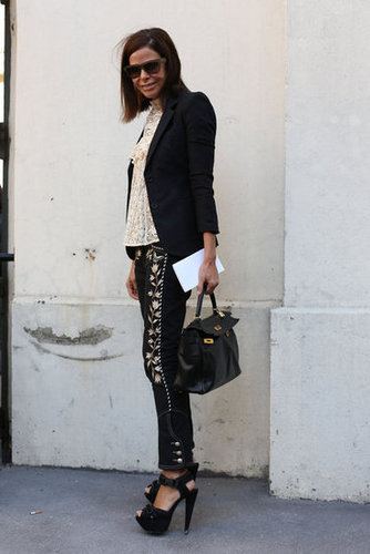 Paris Fashion Week Street Style Spring 2013 Paris Fashion Week Street Style Spring 2013
