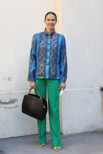 Paris Fashion Week Street Style Spring 2013 Paris Fashion Week Street Style Spring 2013