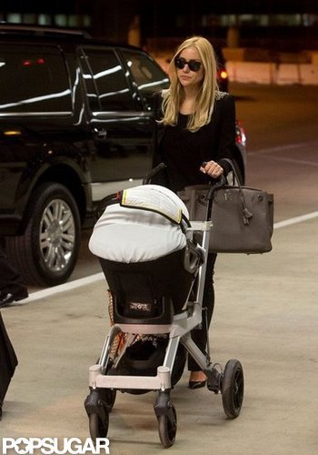 Kristin Cavallari got a lift to the airport.
Kristin Cavallari got a lift to the airport.