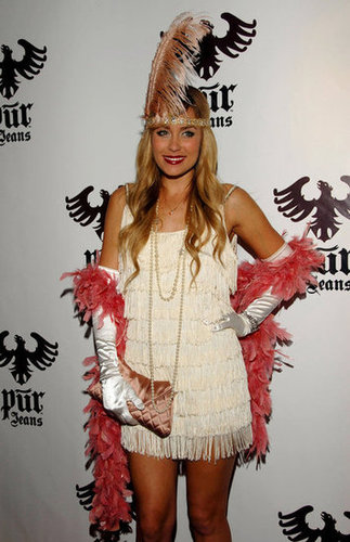 Lauren Conrad went back in time for her flapper costume in LA in 2008.
Lauren Conrad went back in time for her flapper costume in LA in 2008.