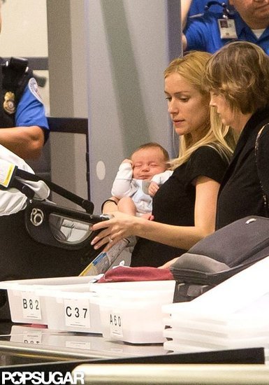 Kristin Cavallari held baby Camden Cutler in her arms.
Kristin Cavallari held baby Camden Cutler in her arms.