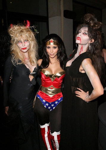 Kim Kardashian had a super Halloween in 2008 with friends in LA.
Kim Kardashian had a super Halloween in 2008 with friends in LA.