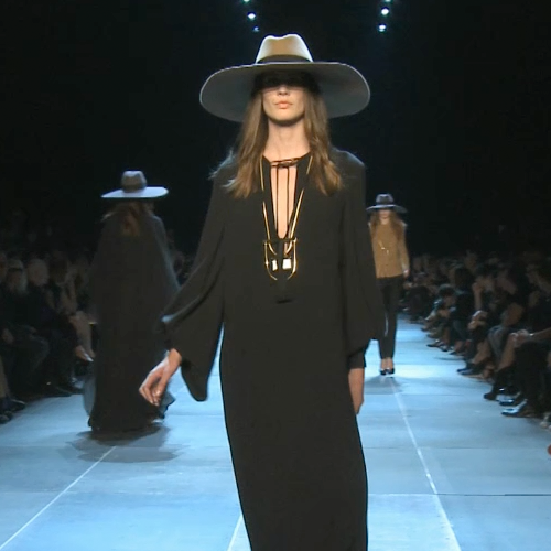 Saint Laurent Spring 2013 Runway (Video)