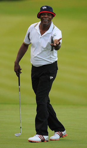 Samuel L. Jackson walked the greens in Virginia Water, England, in August 2011.
Samuel L. Jackson walked the greens in Virginia Water, England, in August 2011.