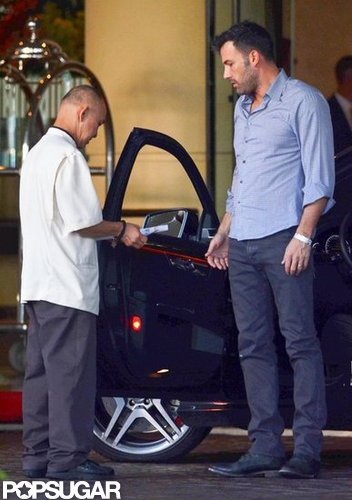 Ben Affleck took a meeting.
Ben Affleck took a meeting.
