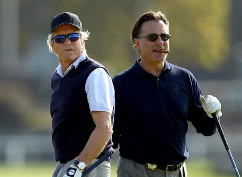 Michael Douglas and Andy Garcia played a round in Scotland in September 2011.
Michael Douglas and Andy Garcia played a round in Scotland in September 2011.