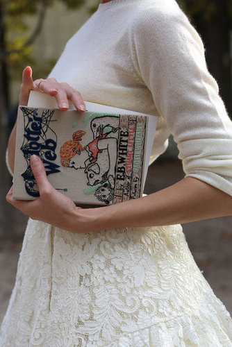 A sweet literary clutch made for a smart accessory — quite literally.
A sweet literary clutch made for a smart accessory — quite literally.