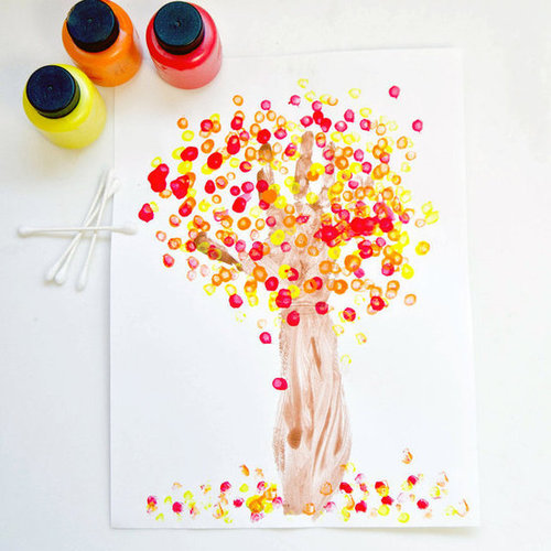 Fall Handprint Tree Fall Handprint Tree
