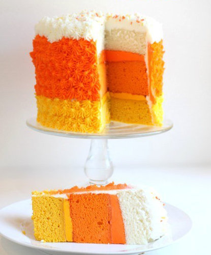 Candy Corn Cake Candy Corn Cake