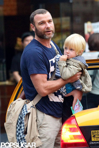 Liev Schreiber gave his youngest son, Kai Schreiber, a lift.
Liev Schreiber gave his youngest son, Kai Schreiber, a lift.