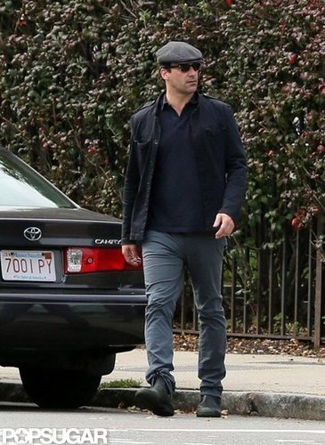 Jon Hamm was in Boston.
Jon Hamm was in Boston.