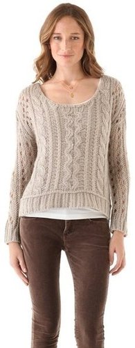 The drapey boatneck of this Free People Fluff Sweater ($108) makes it sexy without being too over the top.
The drapey boatneck of this Free People Fluff Sweater ($108) makes it sexy without being too over the top.