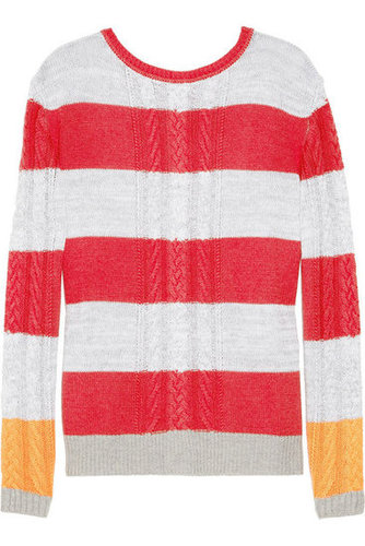 A rugby-striped sweater is great for work or the weekend, and we're especially loving the laid-back look of this slim-fitting Thakoon Addition Striped Cable-Knit Sweater ($285).
A rugby-striped sweater is great for work or the weekend, and we're especially loving the laid-back look of this slim-fitting Thakoon Addition Striped Cable-Knit Sweater ($285).