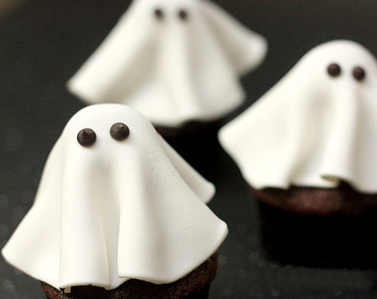 Ghost Cupcakes Ghost Cupcakes