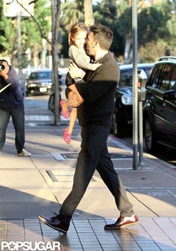 Ben Affleck Celebrates Argo's Opening Weekend With His Girls Ben Affleck Celebrates Argo's Opening Weekend With His Girls